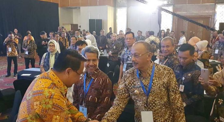 Bupati Natuna Hadiri Rakor dan Peluncuran Lomba Paket Wisata Tematik Desa Wisata