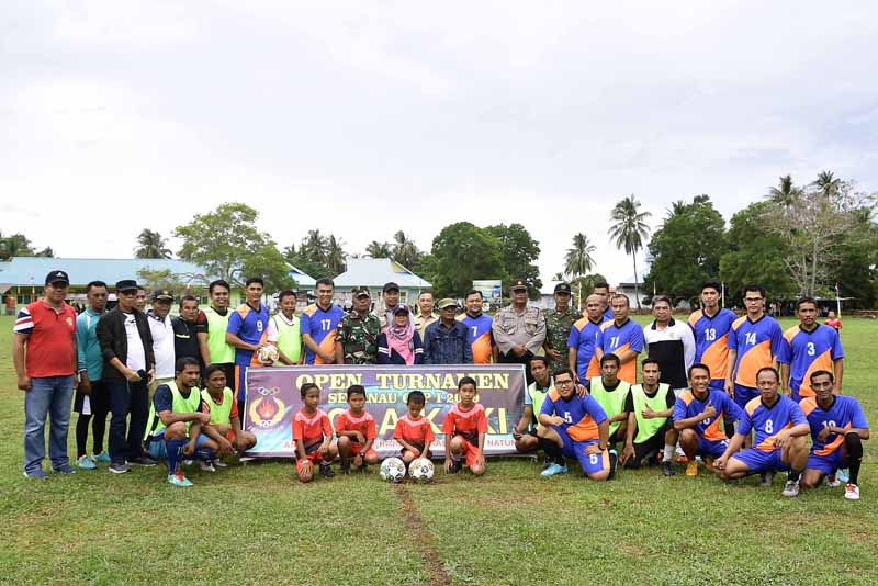 Galeri Foto Pembukaan Open Turnamen Sedanau CUP I 2019